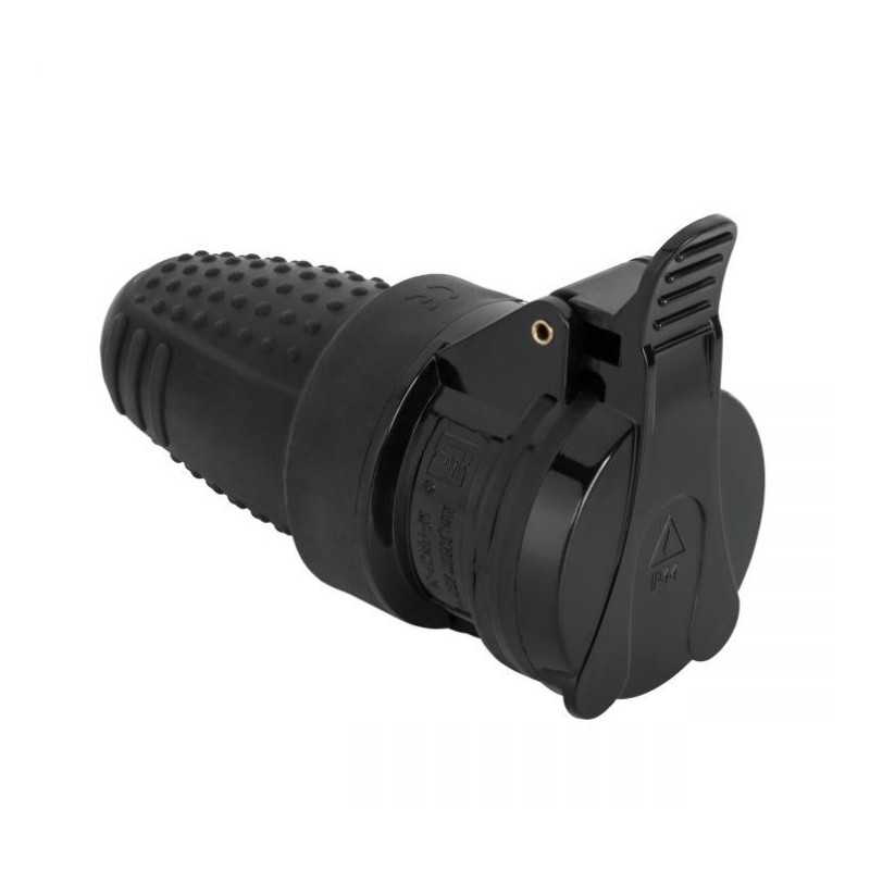 GNIAZDO SIECIOWE ZEWNĘTRZNE NA KABEL IP44 16A/250V REBEL