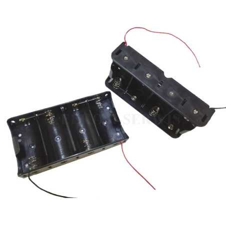 KOSZYK BATERII POJEMNIK 4x R20 D Z PRZEWODEM