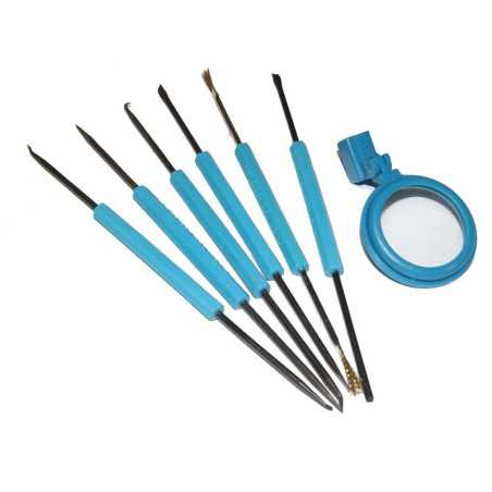 ZESTAW OSTRZY 6szt do serwisu płytek 