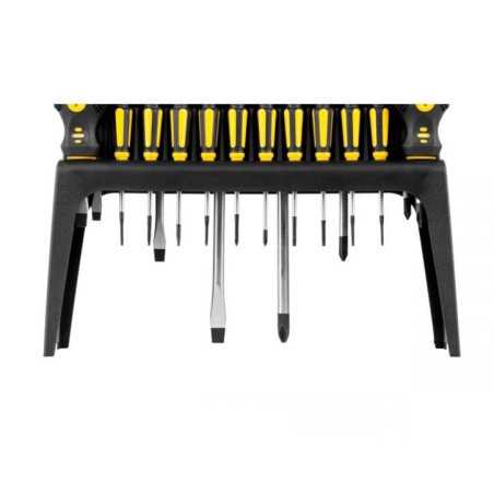 ZESTAW WKRĘTAKÓW ŚRUBOKRĘTÓW 10+8 - 18 CZĘŚCI REBEL