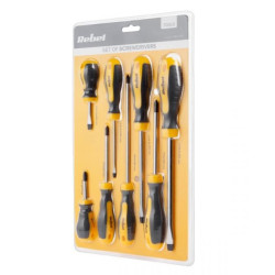 ZESTAW WKRĘTAKÓW ŚRUBOKRĘTÓW 8 CZĘŚCI REBEL TTOLS