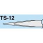 PĘSETA TS-12 SSH-SA PROSTA OSTRA PRECYZYJNA XTREME PENSETA PINCETA L-110mm