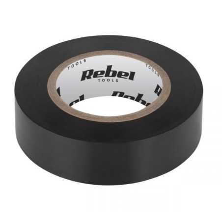 TAŚMA IZOLACYJNA CZARNA PVC KEMOT 0,13x19mm 10Y