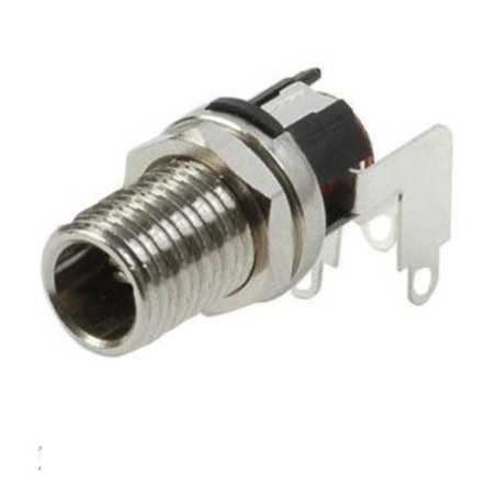 GNIAZDO DC 2,1/5,5 ZASILAJĄCER KĄTOWE DO OBUDOWY, PANELU Z WYŁĄCZNIKIEM