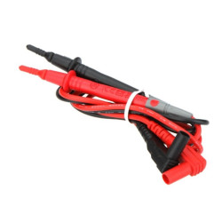 PRZEWODY KABLE POMIAROWE MASTECH 10A 1000V T3033U CATIII HQ SZARE KOŃCÓWKI