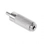 PRZEJŚCIÓWKA WTYK RCA - GNIAZDO JACK 3,5 MONO METAL ADAPTER ZŁĄCZE