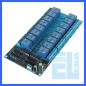 ARDUINO MODUŁ 16 KANAŁÓW PRZEKAZNIK 5V 10A ZASILANIE 5V OPTOIZOLACJA
