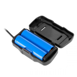 LATARKA CZOŁOWA 10W AKUMULATOROWA 2x 3,7V REBEL 3 FUNKCJE ZOOM