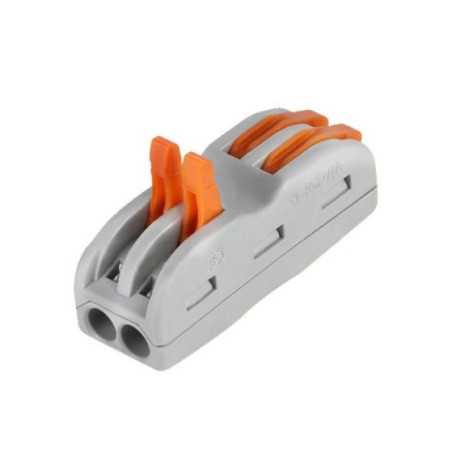 KOSTKA ELEKTRYCZNA TYP 422 DWUSTRONNA 2 PIN ZACISKANA 2-TORY