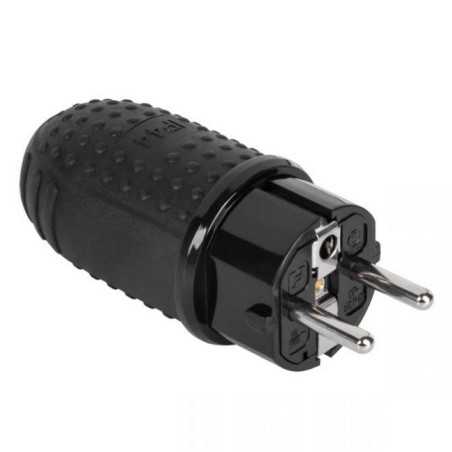 WTYCZKA SIECIOWA ZEWNĘTRZNA 16A/250V NA KABEL IP44 REBEL