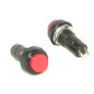 PRZEŁĄCZNIK PBS-11A BISTABILNY CZERWONY 1A 250V OKRĄGŁY
