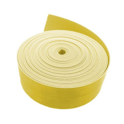 TAŚMA TERMOKURCZLIWA Z KLEJEM SZEROKA 0,8mm 25mm ŻÓŁTA 1m