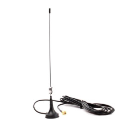 ANTENA MAGNETYCZNA GSM 5dBi 900Mhz 1,5m SMA-m męski 22cm