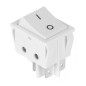 PRZEŁĄCZNIK KOŁYSKOWY ON/OFF BIAŁY 32x25mm 16A 250VAC PRK0143 / RS606