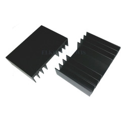 RADIATOR ŻEBROWANY CZERNIONY 95/66mm DY-66-A