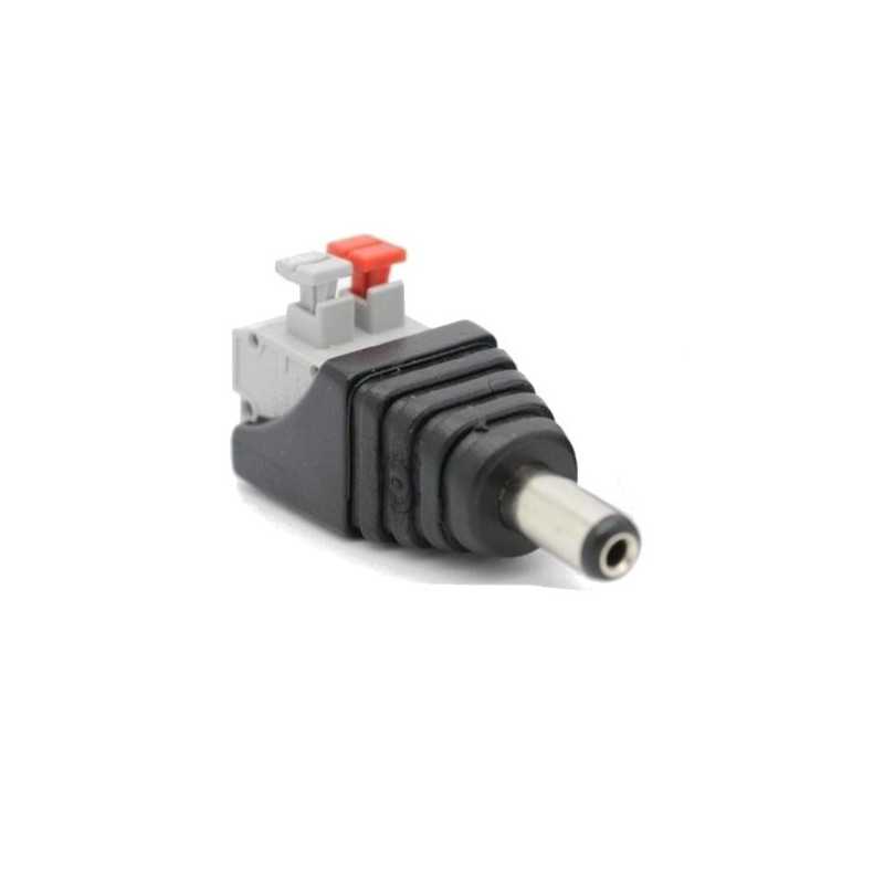 WTYK DC 2.1/5.5 Z SZYBKOZŁĄCZEM 2-PIN ŁĄCZÓWKA TYP2 06545