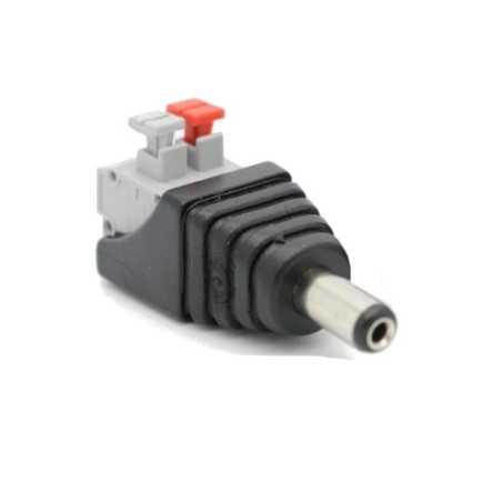 WTYK DC 2.1/5.5 Z SZYBKOZŁĄCZEM 2-PIN ŁĄCZÓWKA TYP2 06545