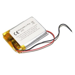 AKUMULATOR Li-Polymer 480mAh 3,7V 40x20x6,5mm