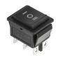 PRZEŁĄCZNIK KOŁYSKOWY 3-POZ 1-0-2 PRK0115 CZARNY 2-TORY 16(4)A/250V