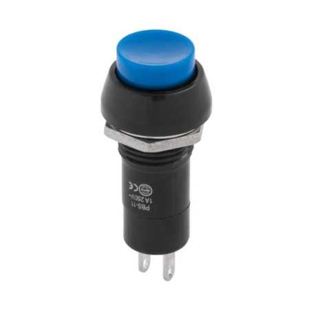 PRZEŁĄCZNIK PBS-11A BISTABILNY NIEBIESKI 1A 250V OKRĄGŁY