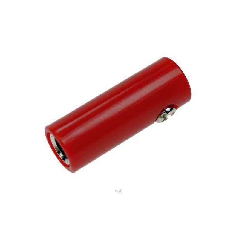 GNIAZDO BANAN 4mm CZERWONE NA KABEL AMASS 1szt GNIAZDO BANAN 4mm CZERWONE NA KABEL AMASS 1szt