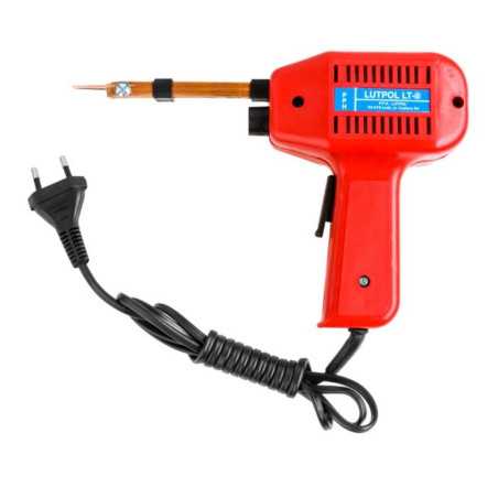 LUTOWNICA TRANSFORMATOROWA 55W/75W 230V CZERWONA