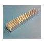 RADIATOR 150x20x16mm ŻEBROWANY ALUMINIOWY