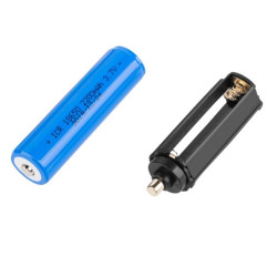 LATARKA RĘCZNA 10W 800Lm ZOOM AKUMULATOROWA 150mm 3,7V REBEL ALUMINIOWA