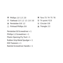 ZESTAW ŚRUBOKRĘTÓW PRECYZYJNYCH 24 elementy XTREME