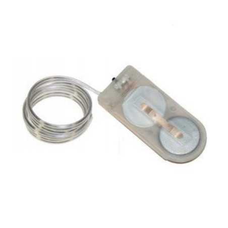 KOSZYK POJEMNIK NA 2 BATERIE CR2032 2032 CLEAR Z WYŁĄCZNIKIEM