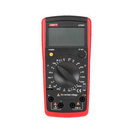 MIERNIK CYFROWY UT601 UNI-T R C 20000uF !!! POJEMNOŚĆ UT-601