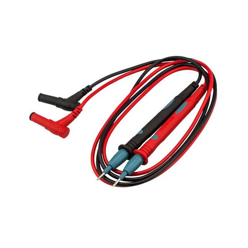 PRZEWODY KABLE POMIAROWE 10A 1000V CATIII SZARE HQ WYSOKA JAKOŚĆ /1738