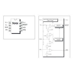  MAX690 WATCHDOG TIMER DIP-8