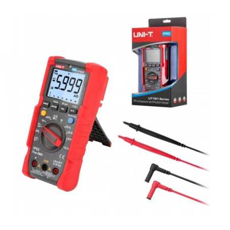 MIERNIK MULTIMETR UT191E PROFESIONAL TRUE RMS IP65 Prąd do 20A UNI-T UNIWERSALNY !! NOWOŚĆ