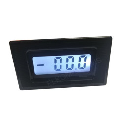 WOLTOMIERZ / AMPEROMIERZ PANELOWY 200mV 20uA DC LCD 3,5 cyfry Z PODŚWIETLENIEM