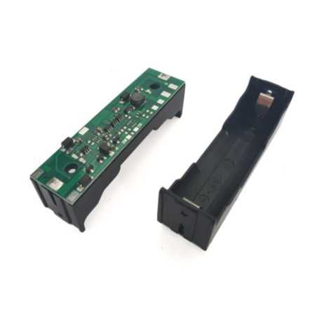 MODUŁ PRZETWORNICA NAPIĘCIA 18650 3.7V-12V Z KOSZYKIEM