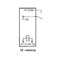 PRZEKAŻNIK RELPOL RM96 24V 8A 1Z RM96-3021-35-1024 ZWIERNY AgSnO2