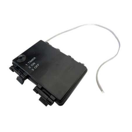 KOSZYK POJEMNIK BATERII 3x AA R6 Z WYŁĄCZNIKIEM + TIMER