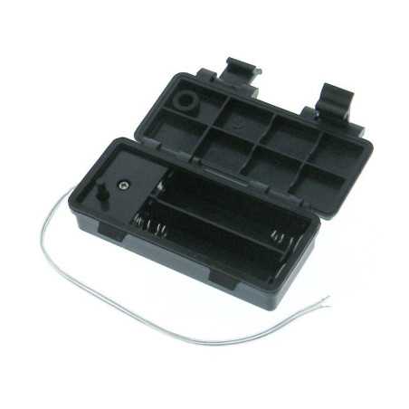 KOSZYK POJEMNIK BATERII 3x AA R6 Z WYŁĄCZNIKIEM + TIMER