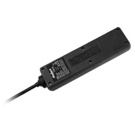 PRZEDŁUŻACZ SIECIOWY 4-GNIAZDA DŁUGOŚĆ 1,5m CYARNZ REBEL