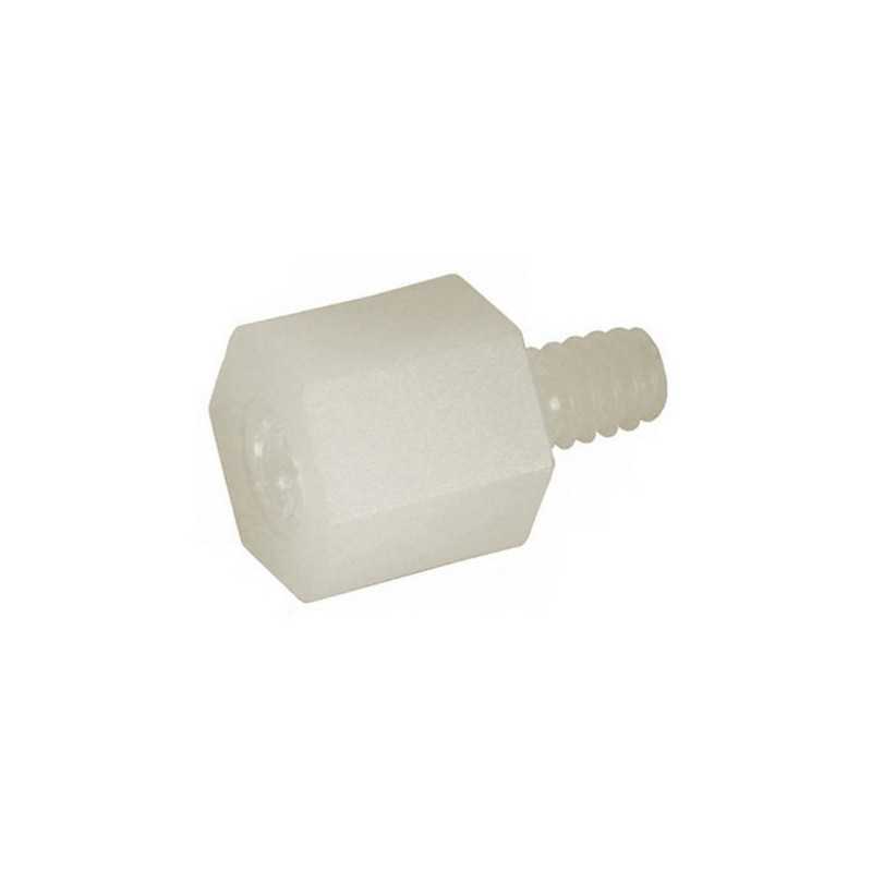 DYSTANS SŁUPEK 10mm TULEJKA Z TWORZYWA NYLON GWINT M3 Zew/Wew