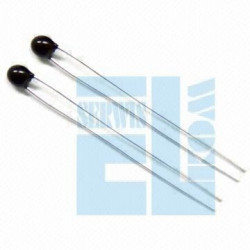TERMISTOR NTC 10K POMIAROWY MF52-A2-103J 5% 3950K 2,3x2,8mm R-2,5mm KLS