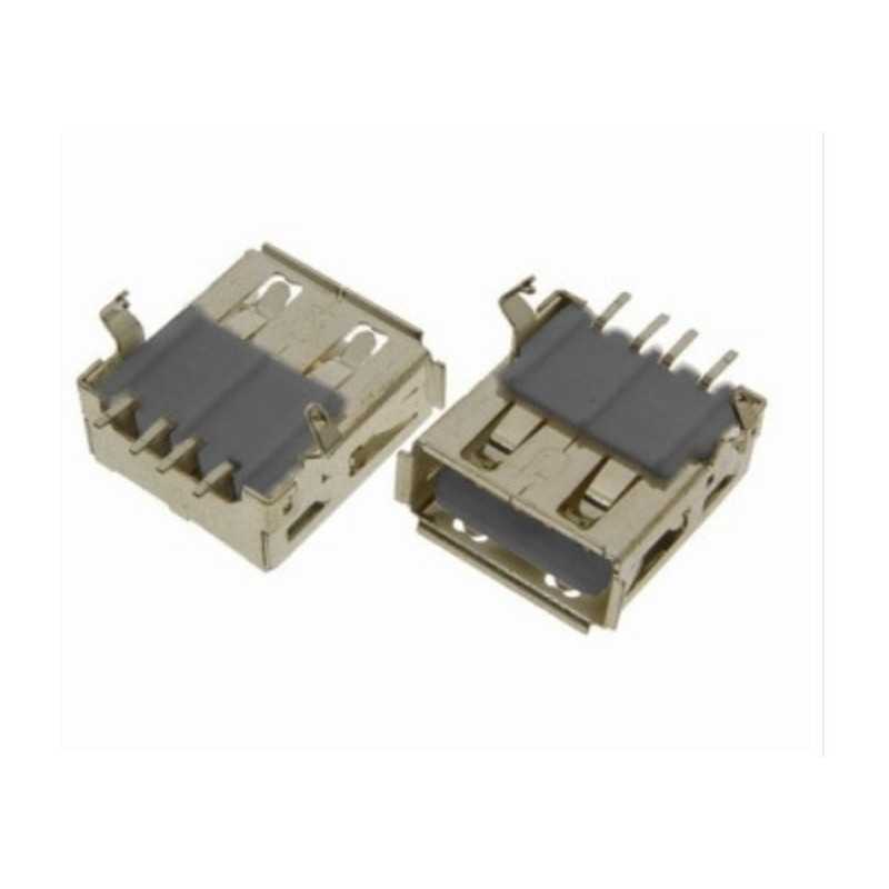 USB GNIAZDO TYP A MONTAŻ SMD DO LUTOWANIA