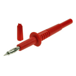 KOŃCÓWKA SONDA POMIAROWA CZERWONA 20.157.2 GNIAZDO BANAN 4mm 32A 1000V AMASS