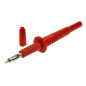 KOŃCÓWKA SONDA POMIAROWA CZERWONA 20.157.2 GNIAZDO BANAN 4mm 32A 1000V AMASS