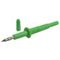 KOŃCÓWKA SONDA POMIAROWA ZIELONA 20.157.4 GNIAZDO BANAN 4mm 32A 1000V AMASS