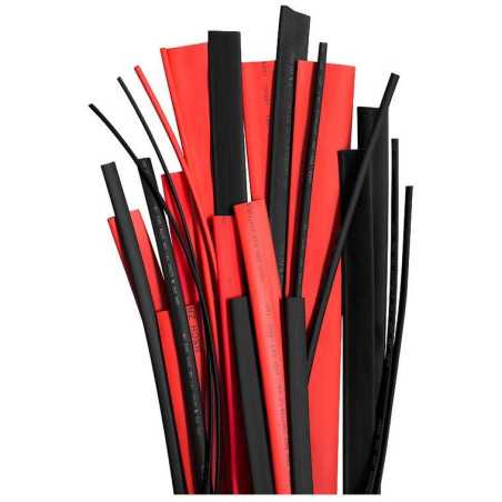 RURKI TERMOKURCZLIWE 6mm Z KLEJEM KOLOROWE 10szt