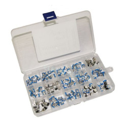 Mega Zestaw 150szt potencjometrów montażowych RM065 RM063 leżące stojące