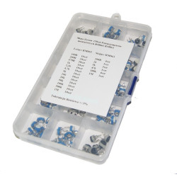 Mega Zestaw 150szt potencjometrów montażowych RM065 RM063 leżące stojące