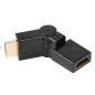 ZŁĄCZE HDMI GNIAZDO WTYK Z MOŻLIWOŚCIĄ ROTACJI REGULACJA KĄTA